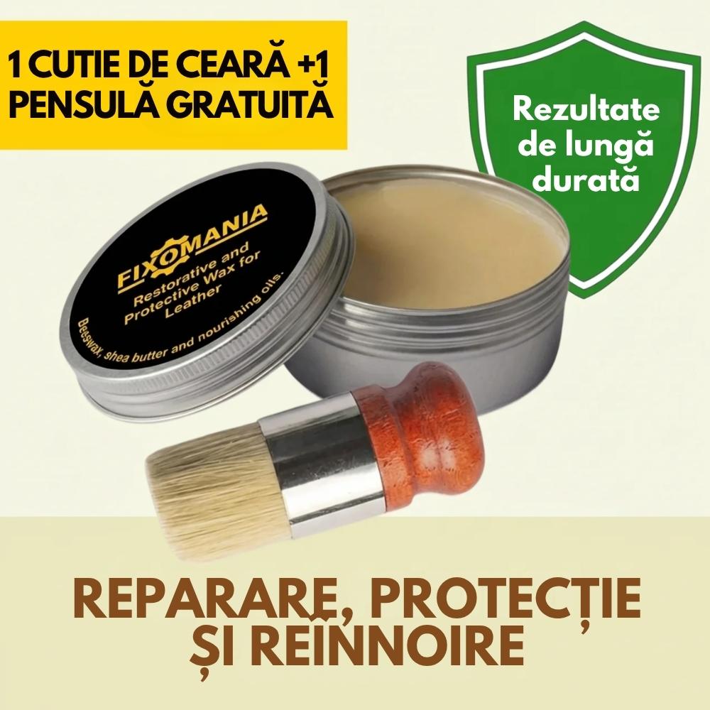 Ceară pentru Piele — Ceară Reparatoare, Protectoare și Regeneratoare, Durabilă și Eficientă