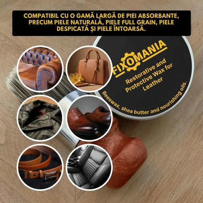 Ceară pentru Piele — Ceară Reparatoare, Protectoare și Regeneratoare, Durabilă și Eficientă